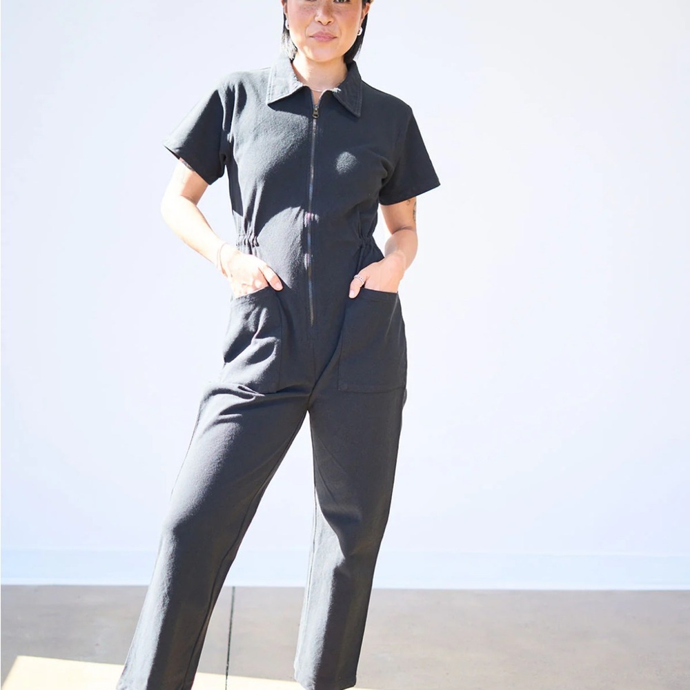 Noble Black Utility Suit and Jumpsuit